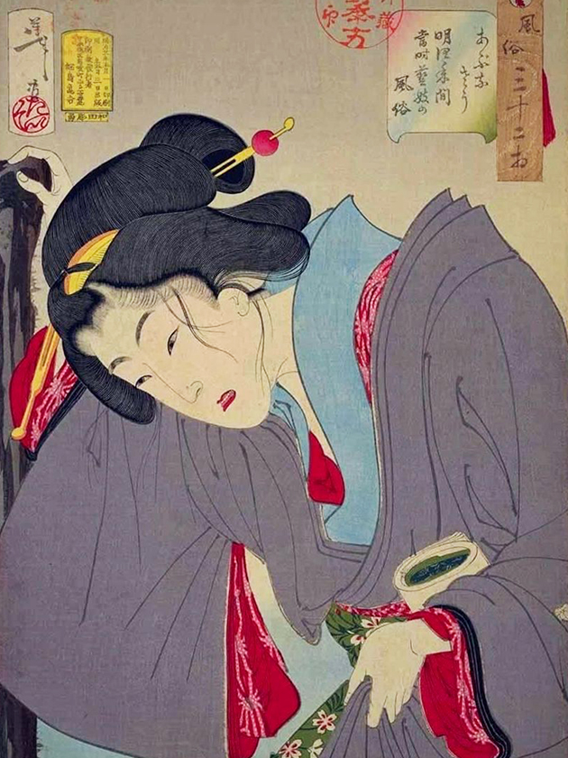 Современная гейша эпохи Мэйдзи [1868-1912]