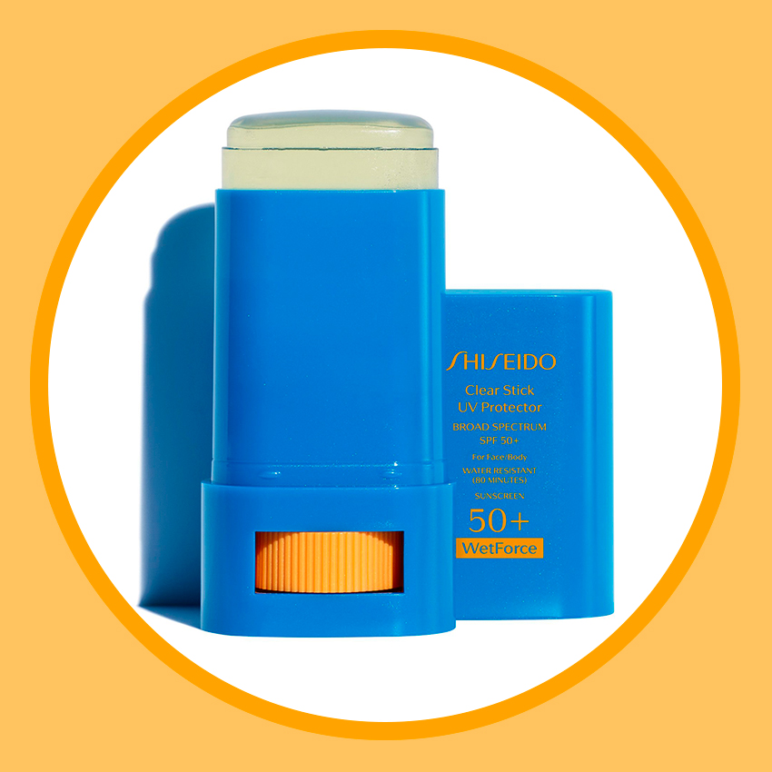 Прозрачный солнцезащитный стик для лица Suncare Clear Stick UV Protector, SPF 50+, Shiseido