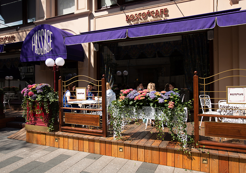 Bosco Café в ГУМе и Петровском Пассаже вновь открываются