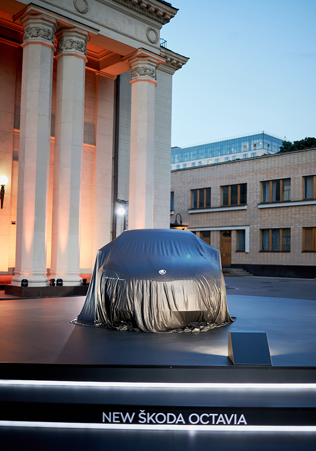 Презентация новой Škoda Octavia в посольстве Чехии в Москве