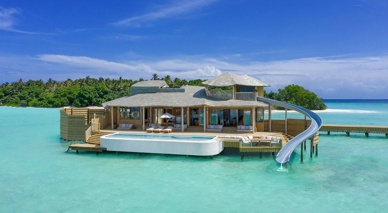Мальдивский курорт Soneva Fushi представляет самые большие в мире виллы на воде