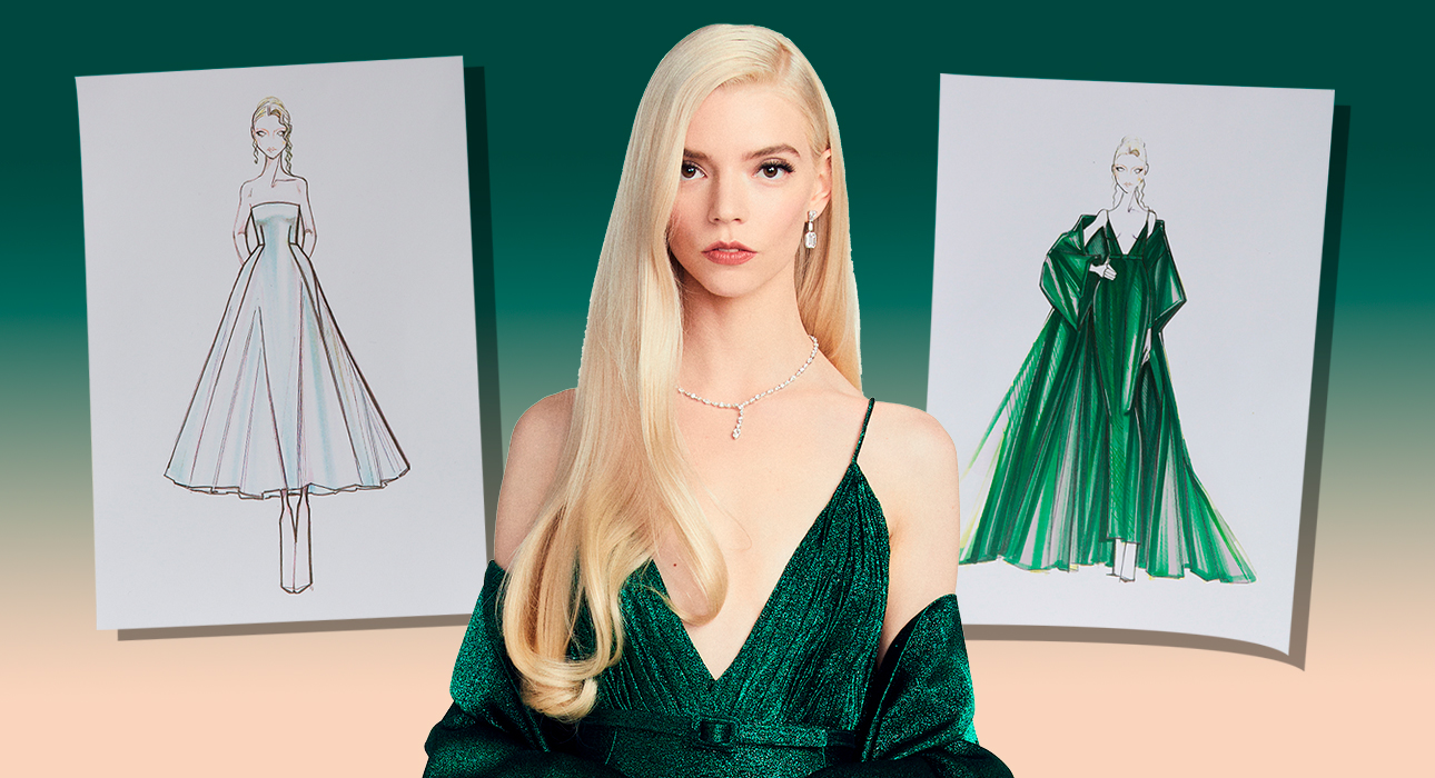 Savoir-Faire: как создавались платья Dior Haute Couture для Ани Тейлор Джой к церемонии «Золотого глобуса»