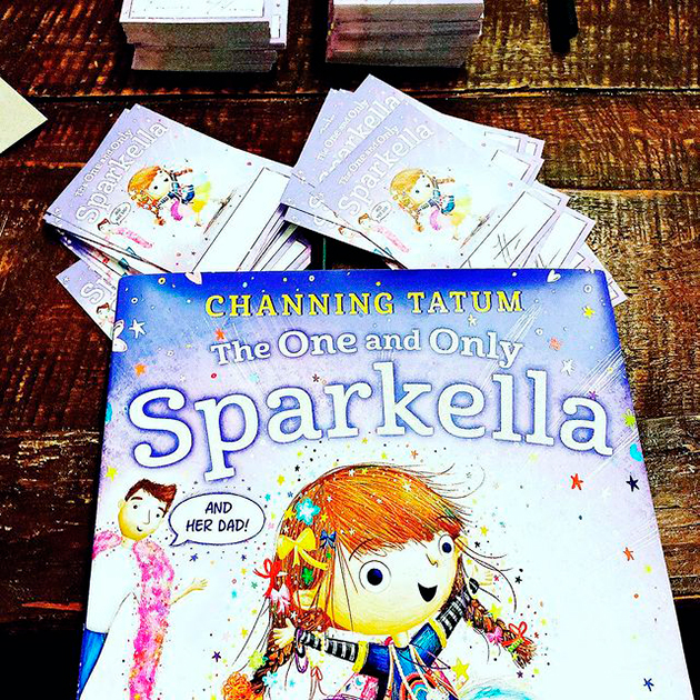 Ченнинг Татум написал книгу для детей под названием «Единственная и неповторимая Спаркелла».