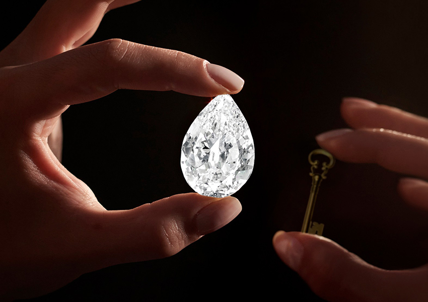 Аукционный дом Sotheby’s принимает к оплате криптовалюту — за бриллиант весом более 100 карат