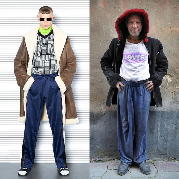 #Дежавю: украинский фотограф против Vetements — мог ли бренд «списать» новую коллекцию с образов бездомного?