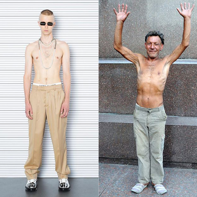 #Дежавю: украинский фотограф против Vetements — мог ли бренд «списать» новую коллекцию с образов бездомного?
