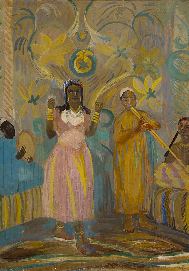 Сарьян М. Арабская танцовщица. 1913. Дом-музей Мартироса Сарьяна, Ереван