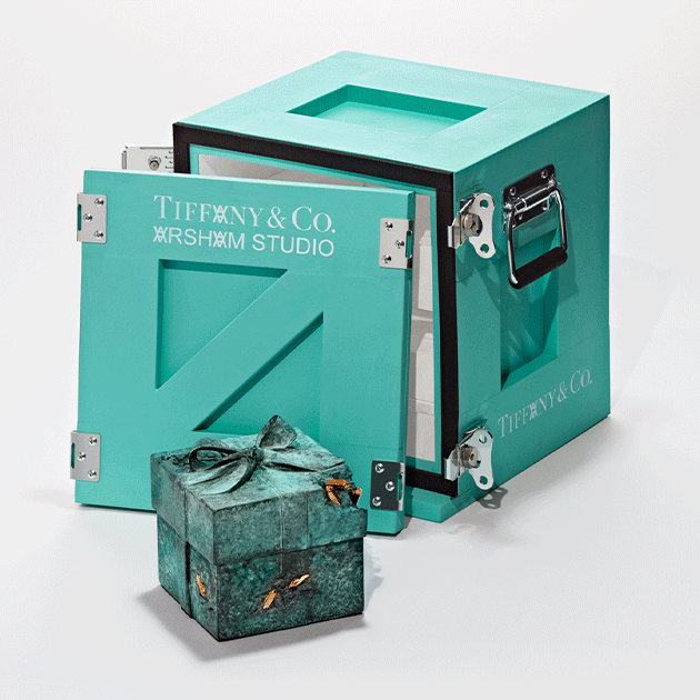 Tiffany Blue Box: голубые коробочки Tiffany & Co. превратятся в скульптуры