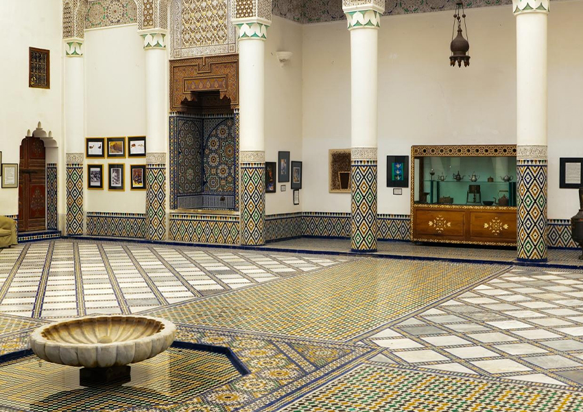 Дворец Дар-Си-Саид — здесь находится Музей марокканского искусства.
