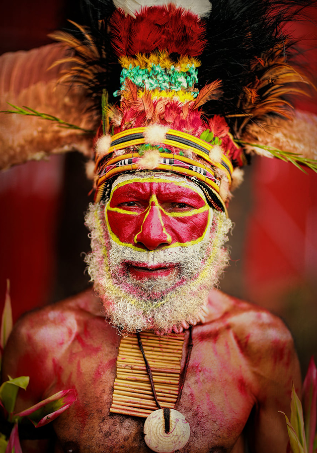 Александр Химушин. Старейшина племени с Западного нагорья Папуа — Новой Гвинеи