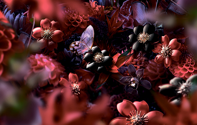 Florae: совместный проект Van Cleef & Arpels и японской художницы Мики Нинагавы