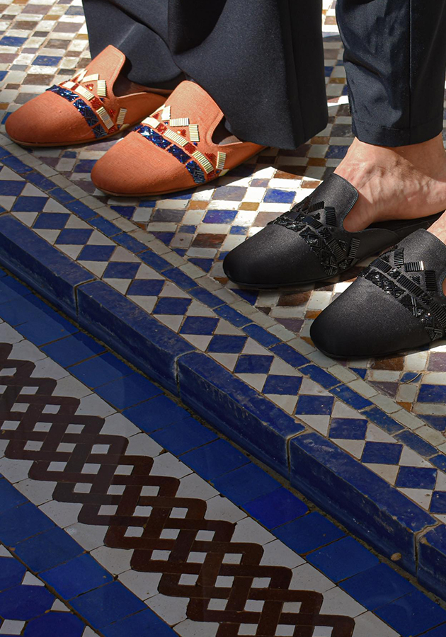 Коллаборация марокканского обувного бренда Zyne и отеля La Mamounia