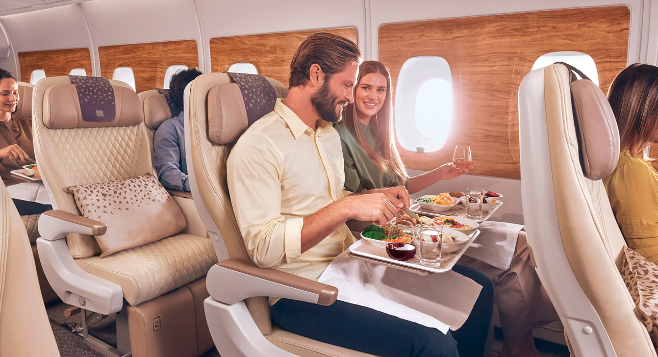 Авиакомпания Emirates расширяет направление полетов самолетов с премиальным экономическим классом
