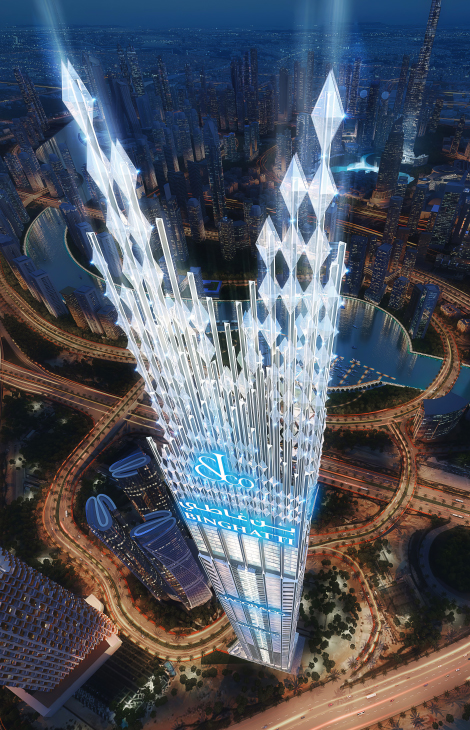 Real Estate: Burj Binghatti Jacob &amp;&nbsp;Co&nbsp;Residences. Самый высокий жилой небоскреб в&nbsp;мире