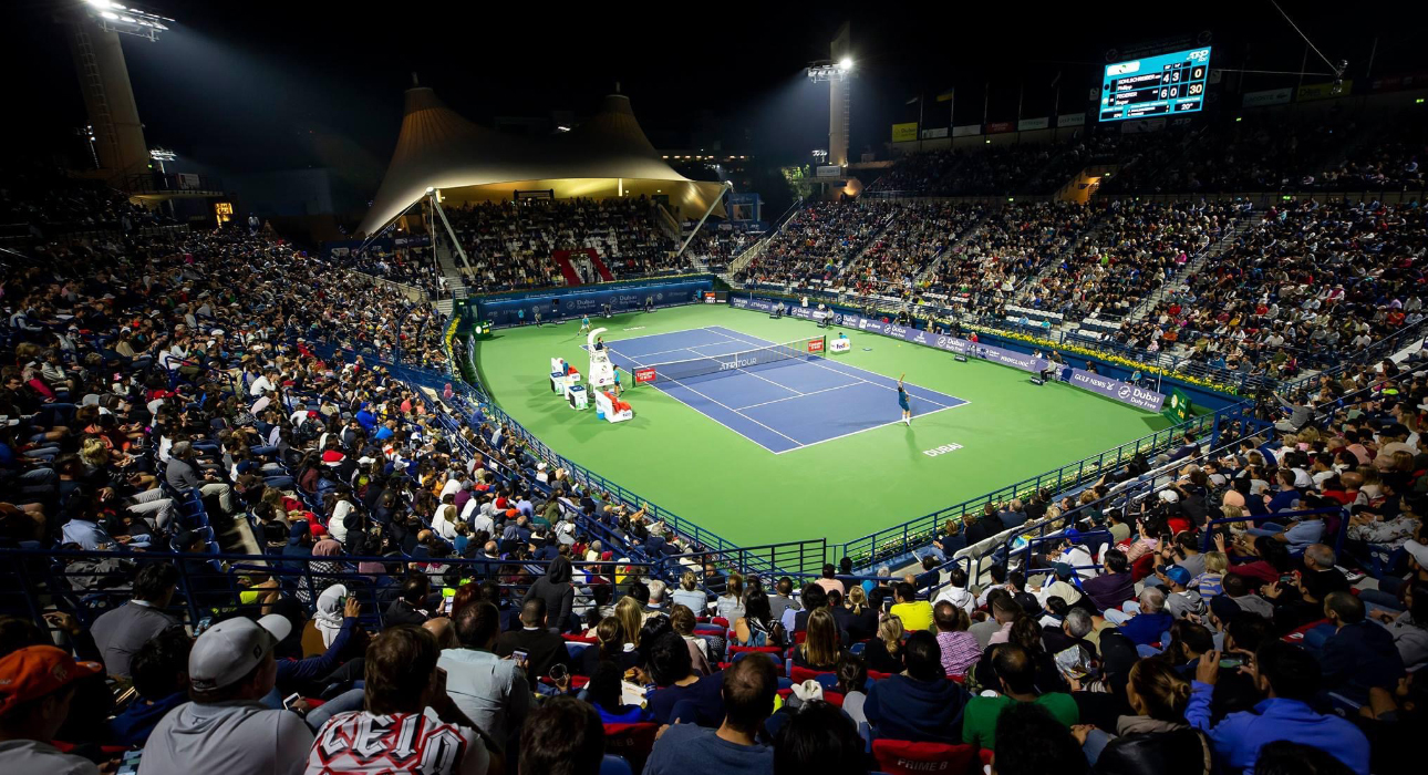 Российские теннисисты примут участие в теннисном турнире Dubai Duty Free Tennis Championships