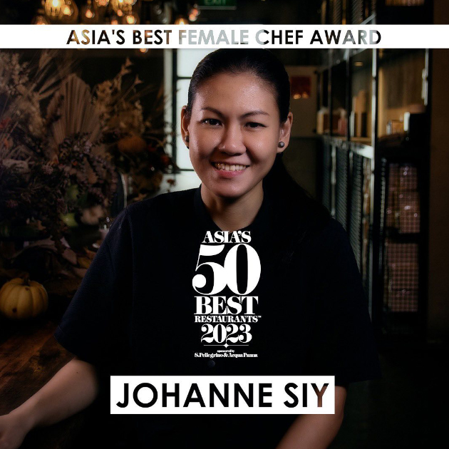 Лучшая женщина-шеф Азии — Johanne Siy, Lolla, Сингапур