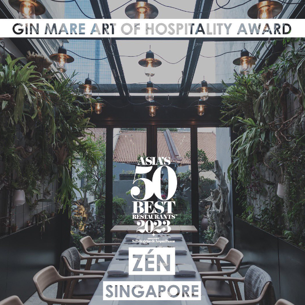 Самый гостеприимный ресторан — Zen, Сингапур