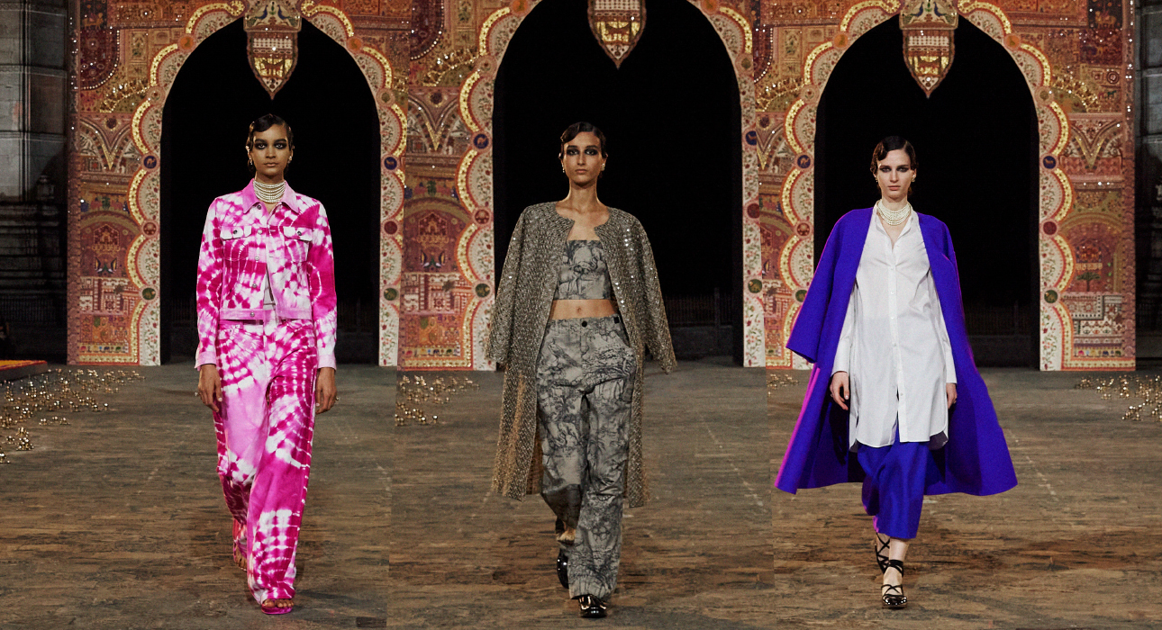 Style Notes: новую коллекцию Dior сезона осень 2023 показали в Мумбаи