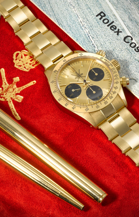 Часы &amp;&nbsp;Караты: Rolex, созданные по&nbsp;заказу султана Омана, продадут на&nbsp;аукционе Christie&rsquo;s