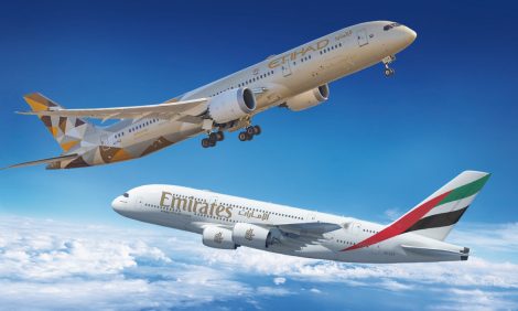 Emirates Airline и&nbsp;Etihad Airways запускают &laquo;единый&raquo; билет в&nbsp;ОАЭ
