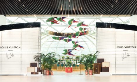 Открытие лаундж-зоны Louis Vuitton в&nbsp;международном аэропорту в&nbsp;Дохе