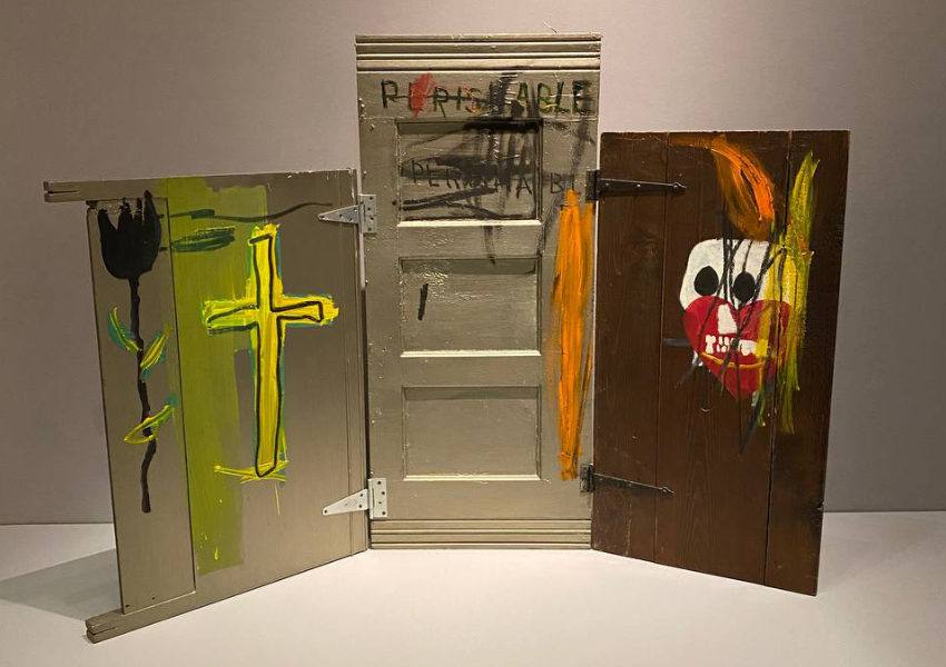 Выставка Basquiat x Warhol. Painting four hands в музее Louis Vuitton Foundation в Париже