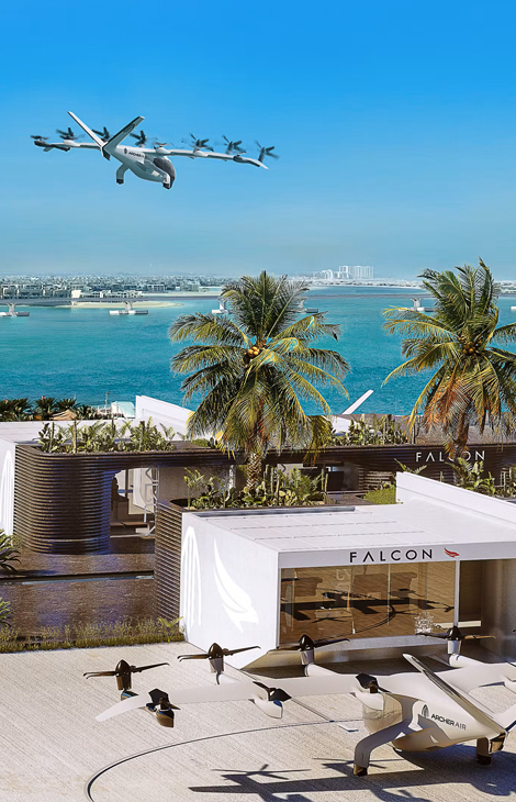 Abu Dhabi Guide: первые станции для летающего такси появятся на&nbsp;Пальме Джумейра и&nbsp;набережной Корниш