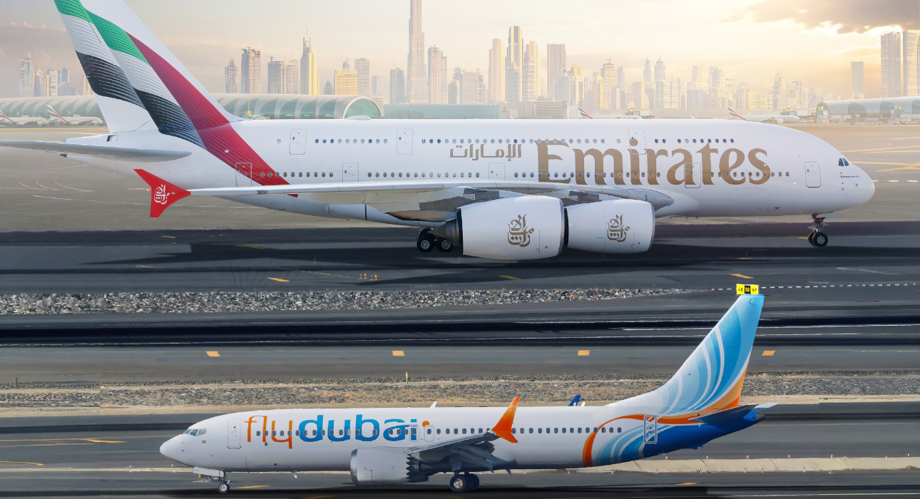 Рекорд Эмирейтс и flydubai — более 5 миллионов пассажиров воспользовались совместной маршрутной сетью за год