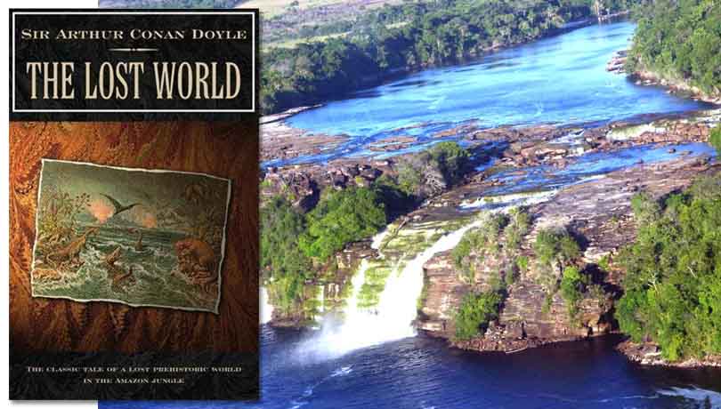 «Затерянный мир» Конан Дойля, водопад Анхеля